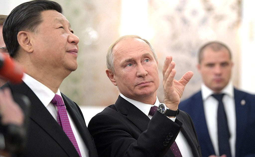 Chinese President Xi Jinping and Russian President Vladimir Putin are close allies, both on Earth and in matters beyond. Picture: The Presidential Press and Information Office, Wikimedia Commons : The Presidential Press and Information Office, Wikimedia Commons