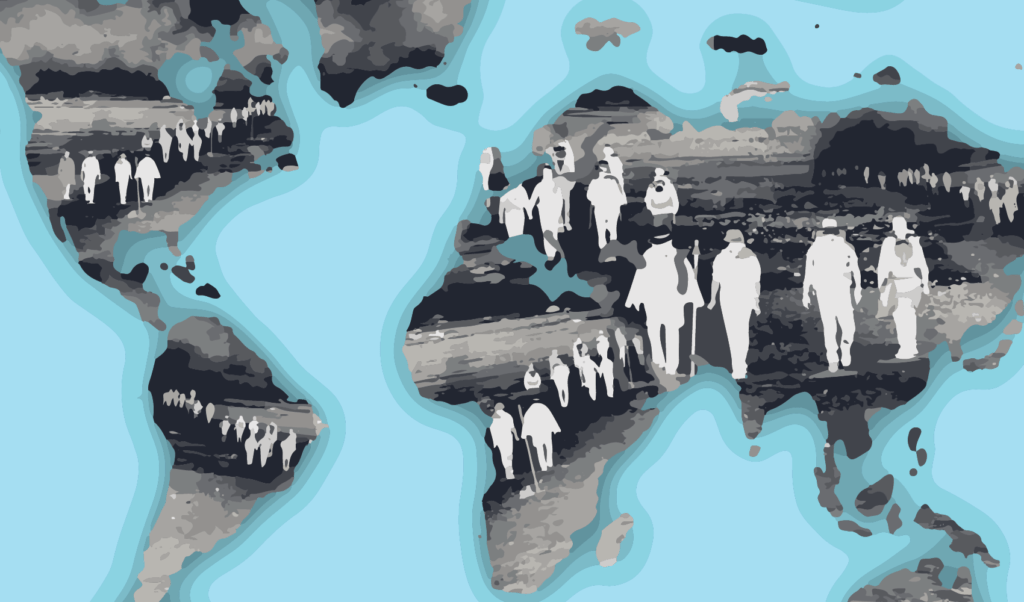 Ahead of World Refugee Day on June 20, 360info in collaboration with the Calcutta Research Group explores the changing causes and effects of migration at a time when one in 30 people globally is a migrant. : Michael Joiner, 360info CC BY 4.0