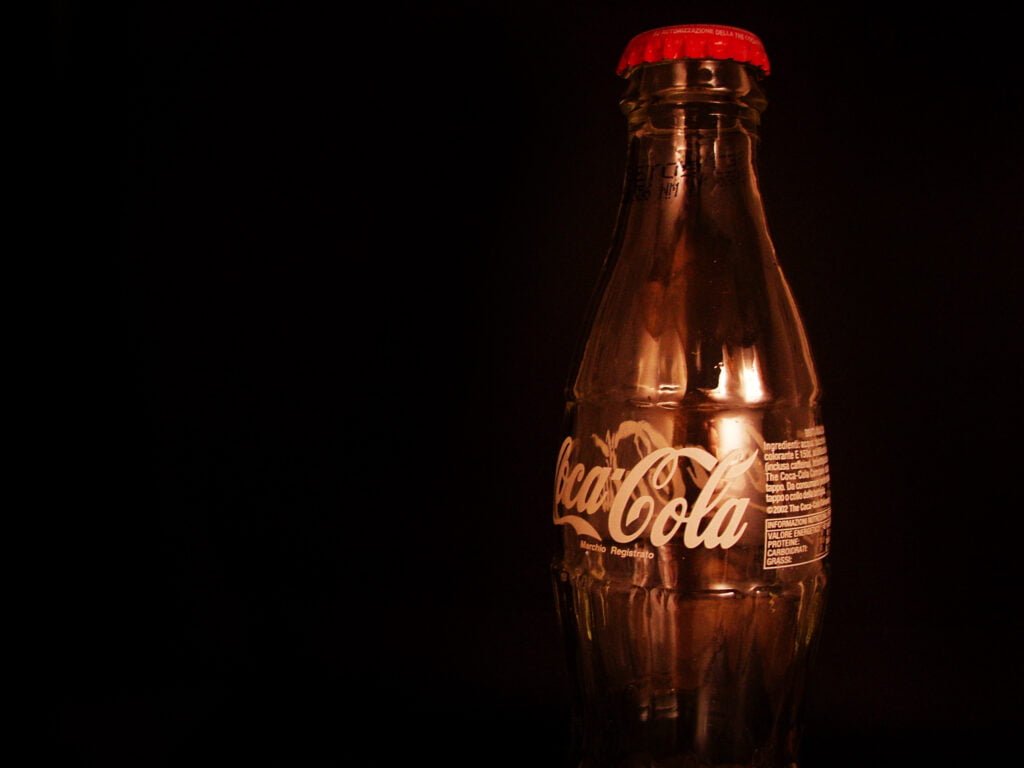 Coca-Cola moved to plastic from glass having done an environmental assessment. : Giacomo Bettiol CC BY 2.0