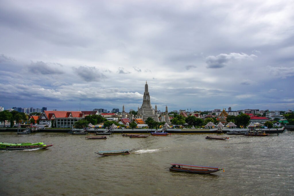 Thailand’s capital Bangkok was part of self-colonialism though it’s never been colonised. : “River View of Wat Arun in Bangkok” by Marco Verch is available at https://bit.ly/3FDpwEY CC by 2.0