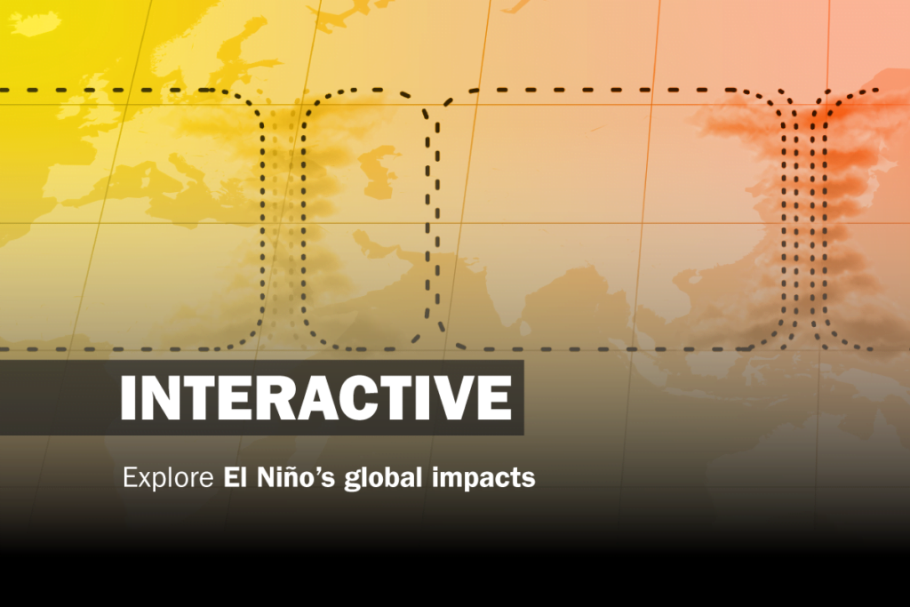 El Niño’s impacts vary by region. Explore our interactive map to learn about the challenges each country faces. : James Goldie, 360info CC BY 4.0