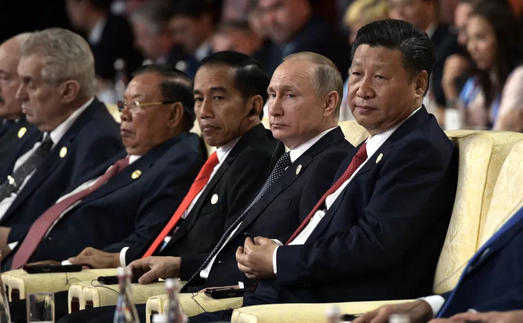 China has become Indonesia’s largest trading partner and a significant investor in the country. : Belt and Road international forum 2017. The Russian Presidential Press and Information Office, Wikimedia Commons Wikimedia Commons