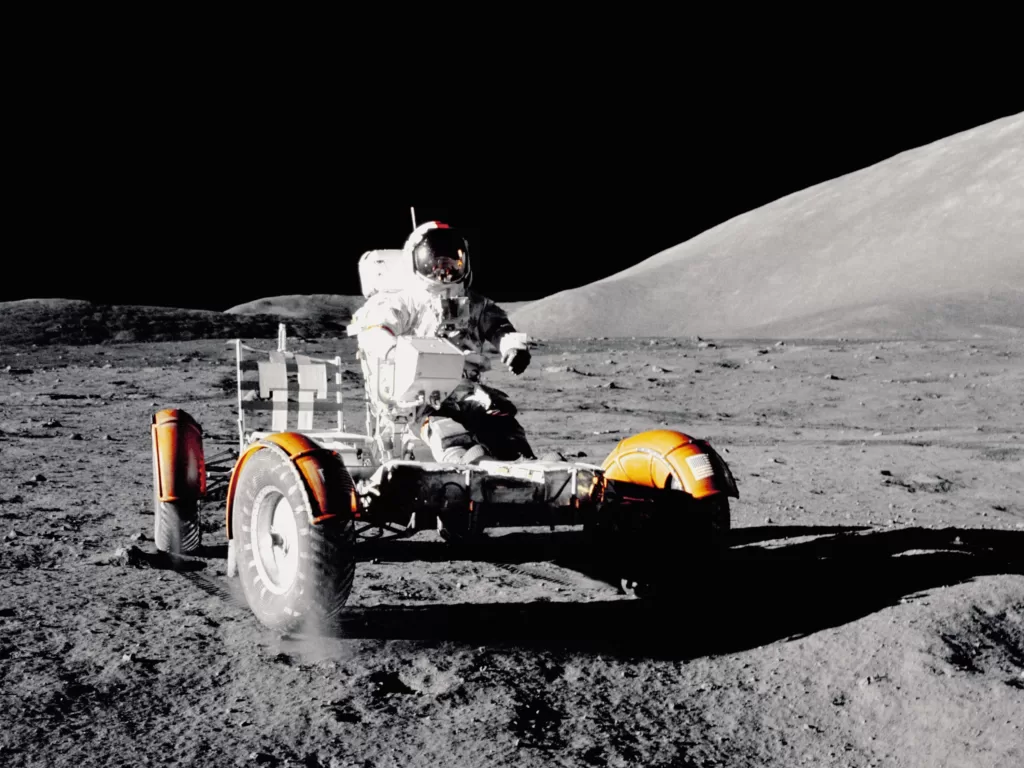 There is intense scientific and economic interest in lunar exploration and resources. : Photo by NASA available at http://tinyurl.com/bdsk5uns Unsplash License
