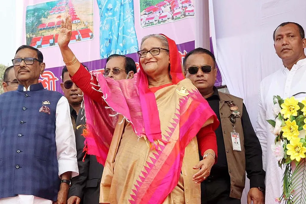 Awami League leader Sheikh Hasina will win a fourth consecutive term as prime minister but faces many formidable challenges. : Delwar Hossain CCBY4.0