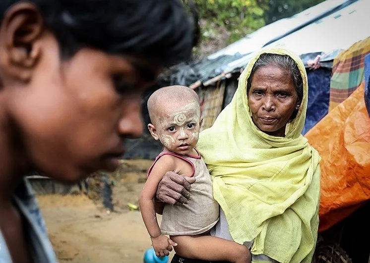 Many Rohingya refugees at Cox’s Bazar in Bangladesh are in despair over their predicament. : Image by Seyyed Mahmoud Hosseini is available at https://tinyurl.com/4e5y42d6 CC BY 4.0