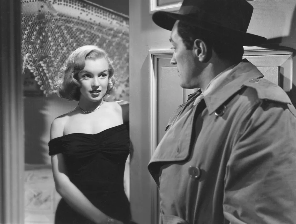 Marilyn Monroe, pictured in the 1950 film The Asphalt Jungle, could return to our screens via AI. : Macfadden Publications, Wikimedia Commons public domain