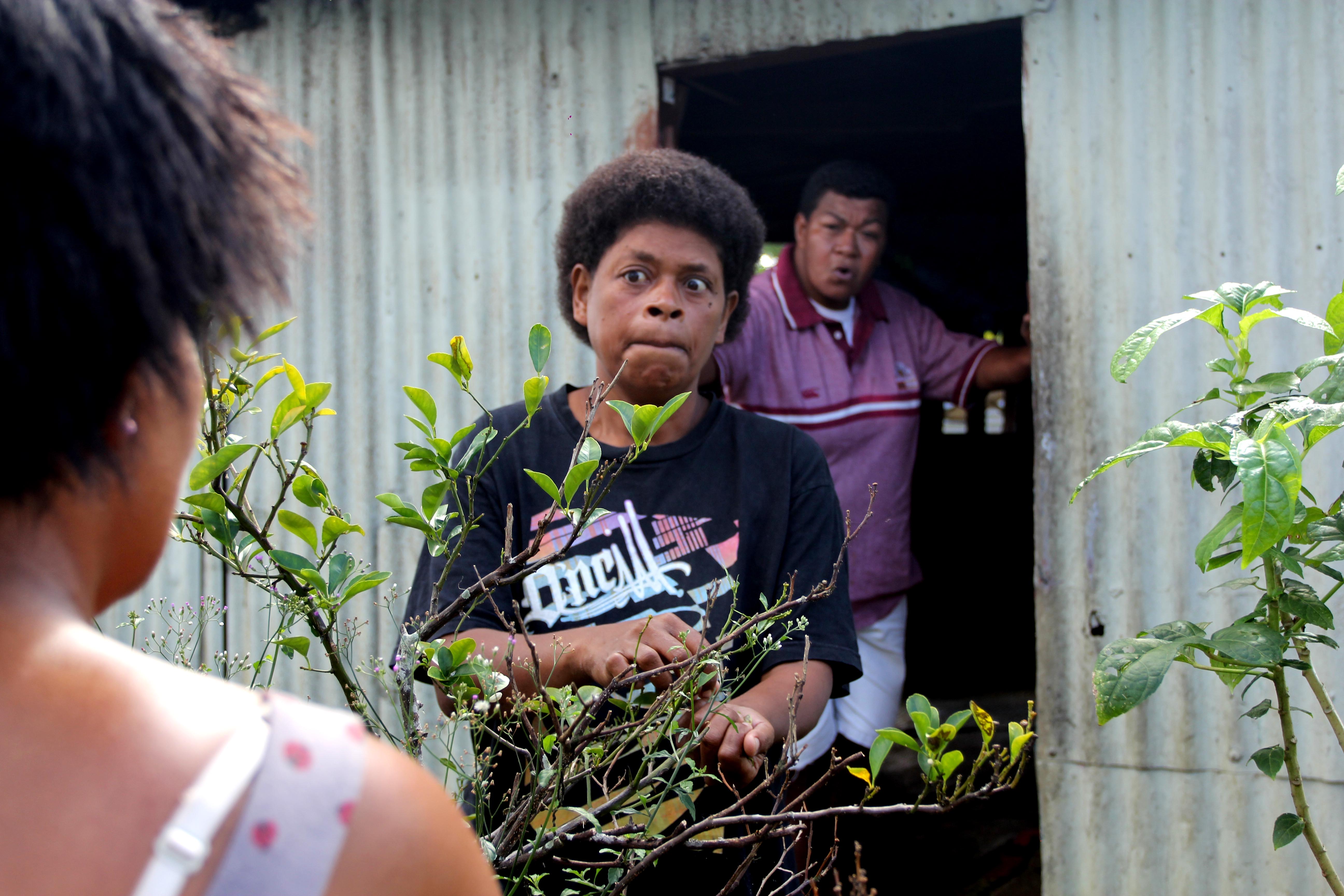 This image was one of a series featuring SFijian actors to illustrate stories about situations that can trigger gender violence in families. : Ali Rae CCBY4.0