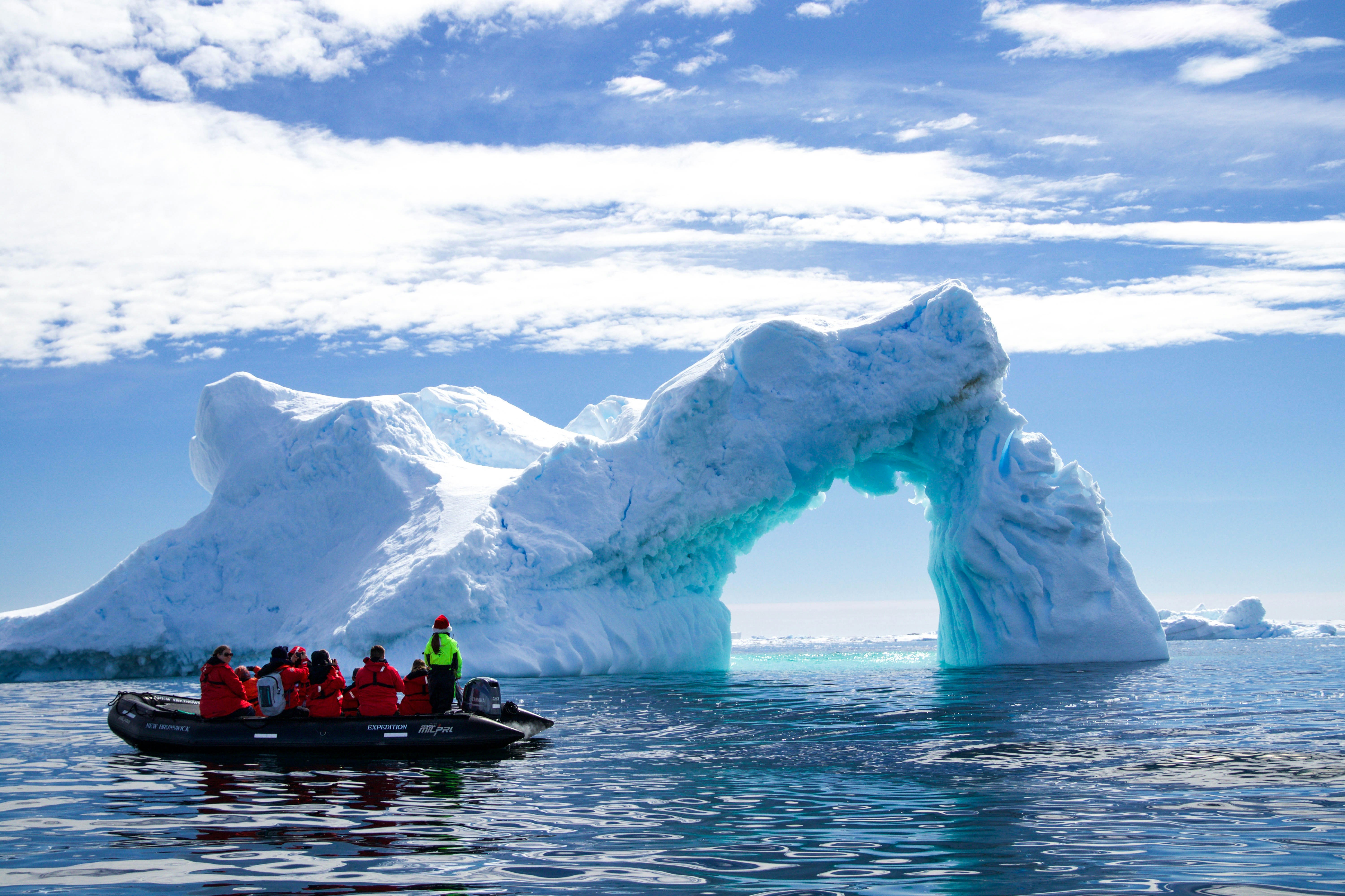 Antarctica holds vital clues to mitigating climate change and is often described as a natural laboratory. : Image by Dylan Shaw available at https://tinyurl.com/3yfefj84 Unsplash License