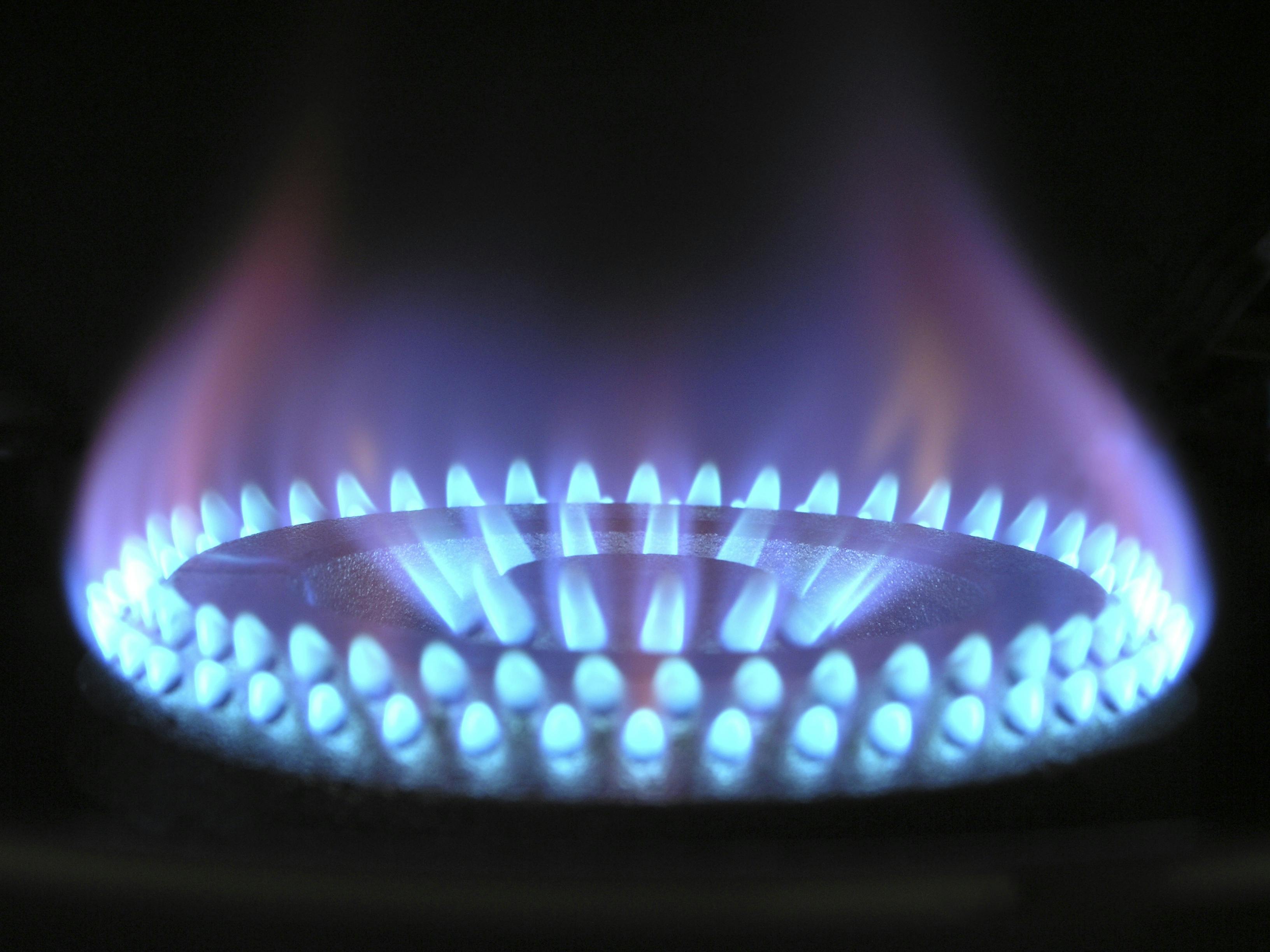 A gas stove element burns : Pexels.com https://www.pexels.com/creative-commons-images/