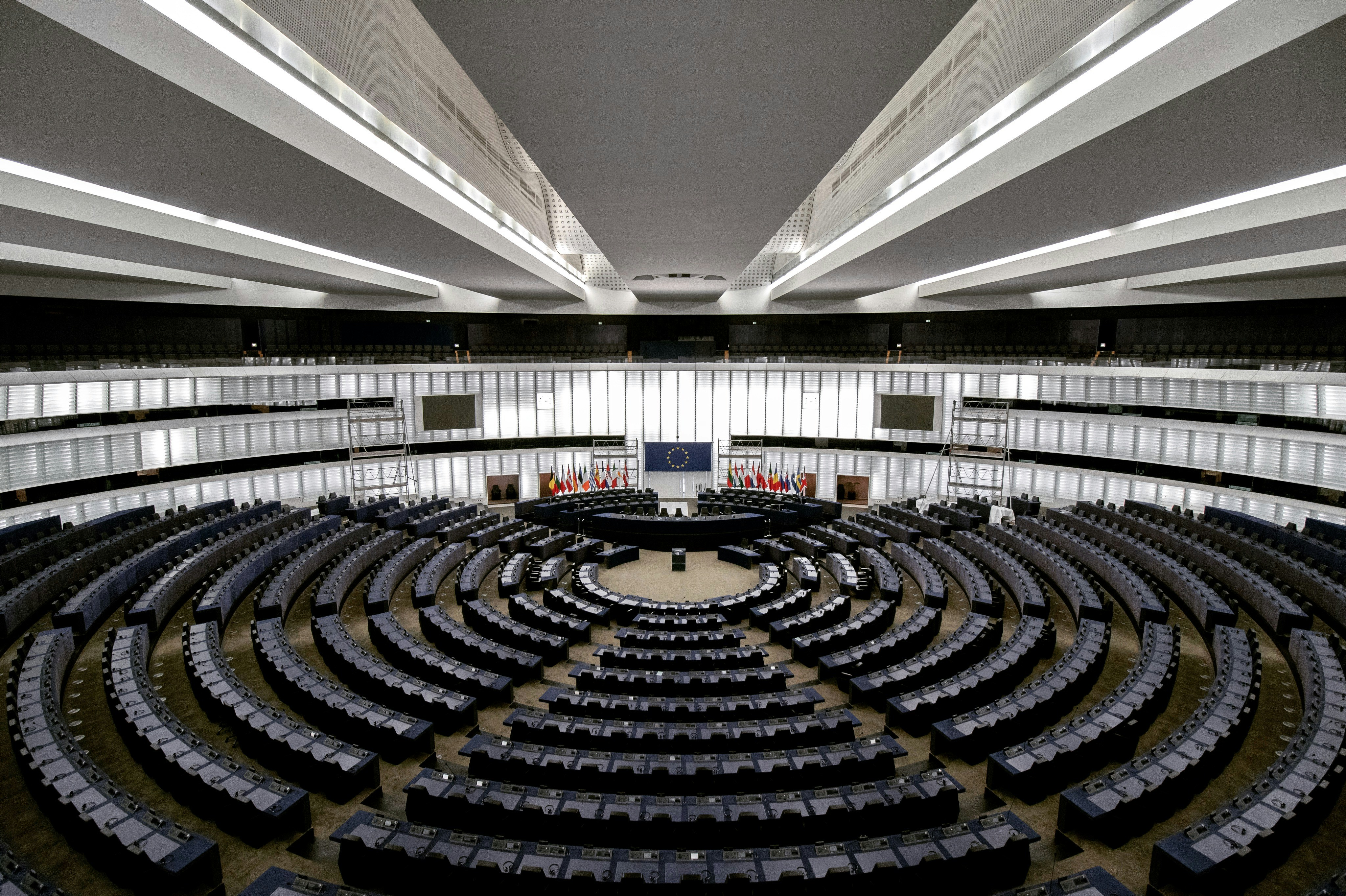 European Parliament Strasbourg, France : by Frederic Köberl available at https://bit.ly/3zgwj86 Unplash Lincece