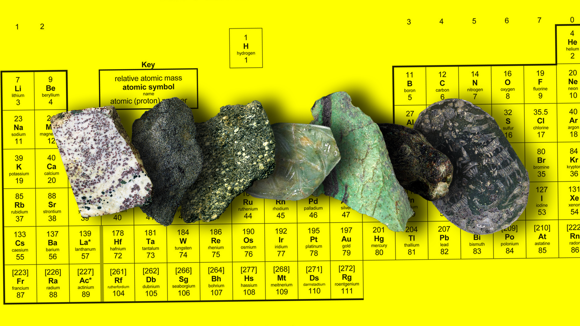 Critical minerals are only found in a few countries making their supply a lightning rod for geopolitical tussles. : Illustration by Michael Joiner, 360info, images via jsjgeology on Flickr CC BY 4.0