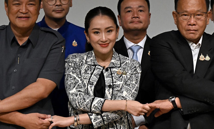 Paetongtarn Shinawatra (middle) is Thailand’s newest and youngest prime minister. : Trong Khiem Nguyen (Flickr) PDM 1.0