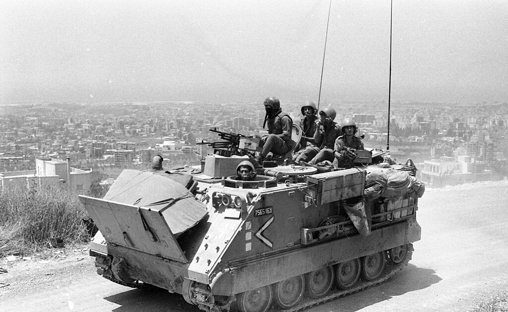 Israel soldiers patrol in southern Lebanon in 1984. Tel Aviv has tried and failed numerous times to secure a border zone in southern Lebanon. : Dan Hadani collection, National Library of Israel CC BY 4.0