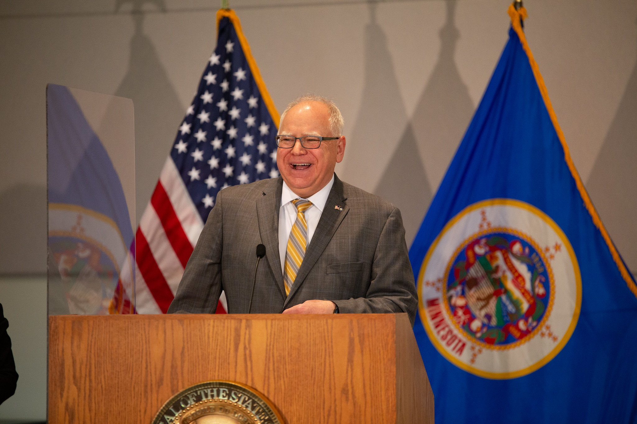 Politics, and wider society, could benefit if we were to change the narrative and follow the Walz version of masculinity. : Nikolas Liepins, Office of Minnesota Governor Tim Walz Free to use