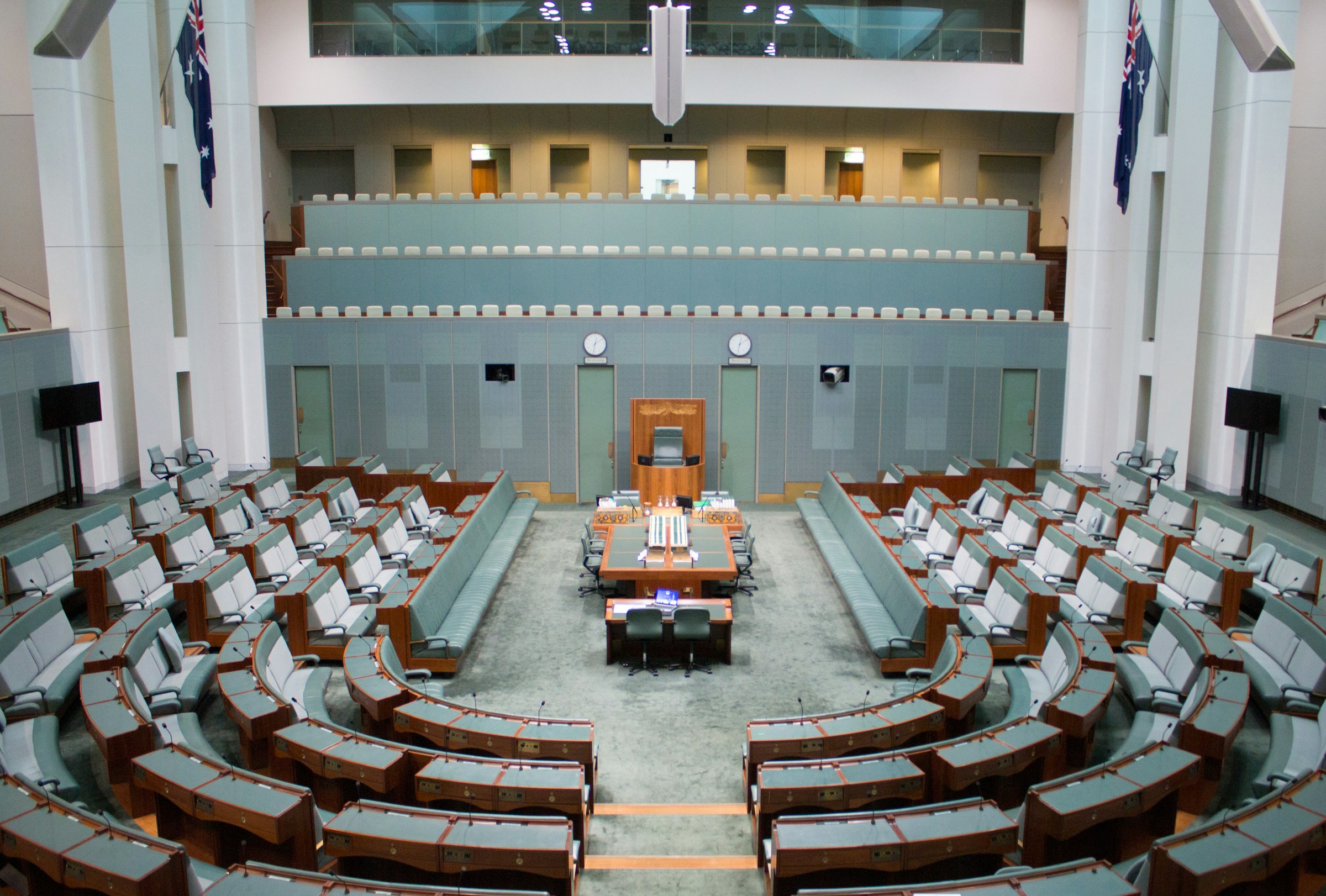 Australia views itself as a respecter of human rights, but the imperative of ‘community protection’ often pushes human rights to the margins. : “Parliament House’ by Gerda on Unsplash https://bit.ly/4g4f0IC