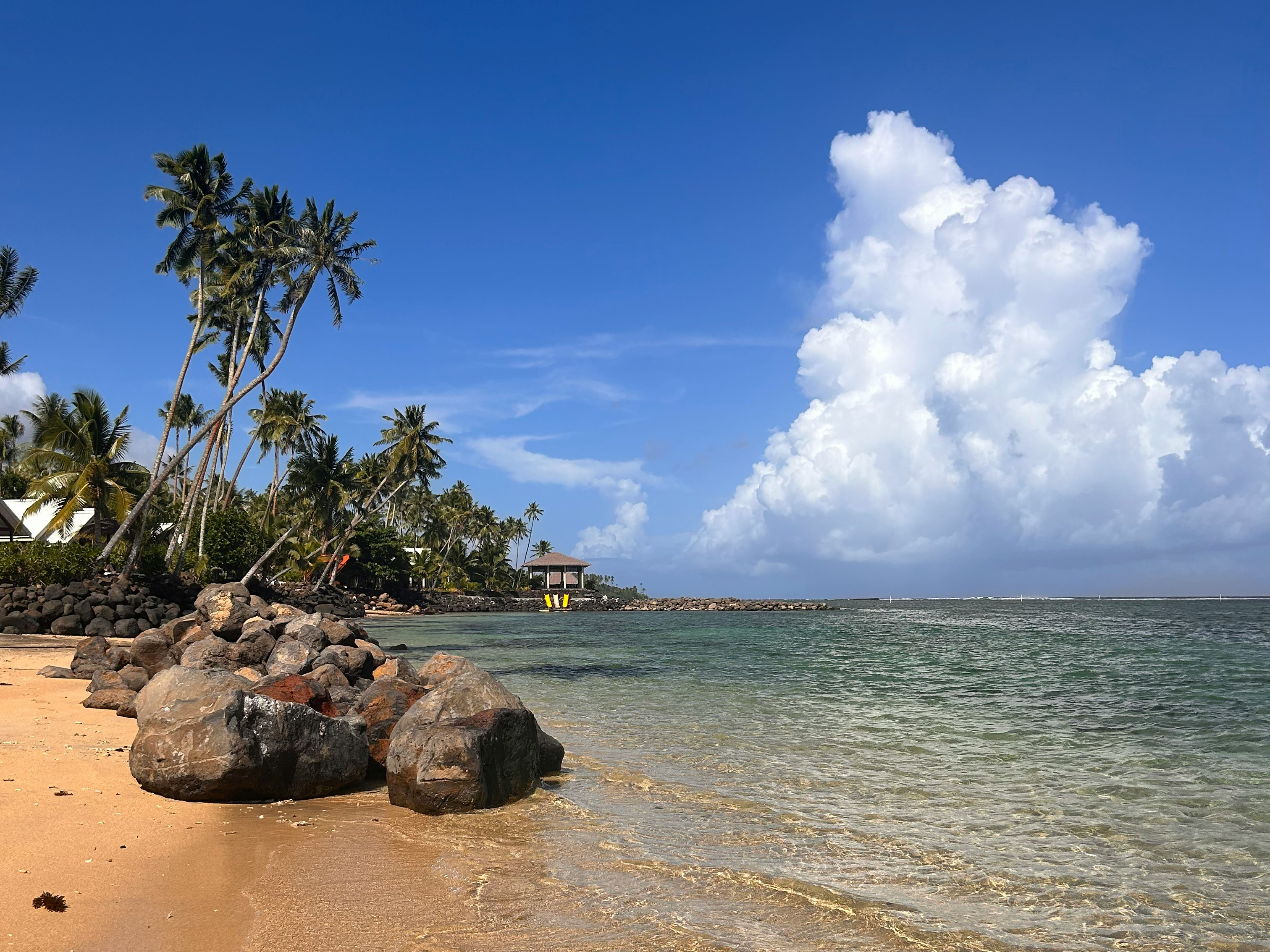 Pacific nations — like Samoa — are on the frontline of climate change impacts. : Unsplash: Fine Fifita Unsplash Licence