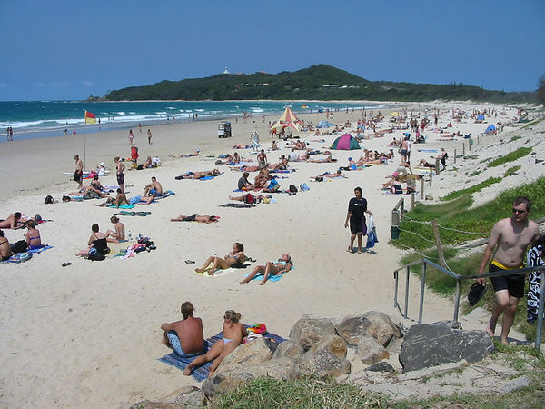 Byron Bay has experienced a surge in demand for places to stay, including short-term rental accommodation, such as Airbnb and Stayz. : Wikimedia CC by 3.0