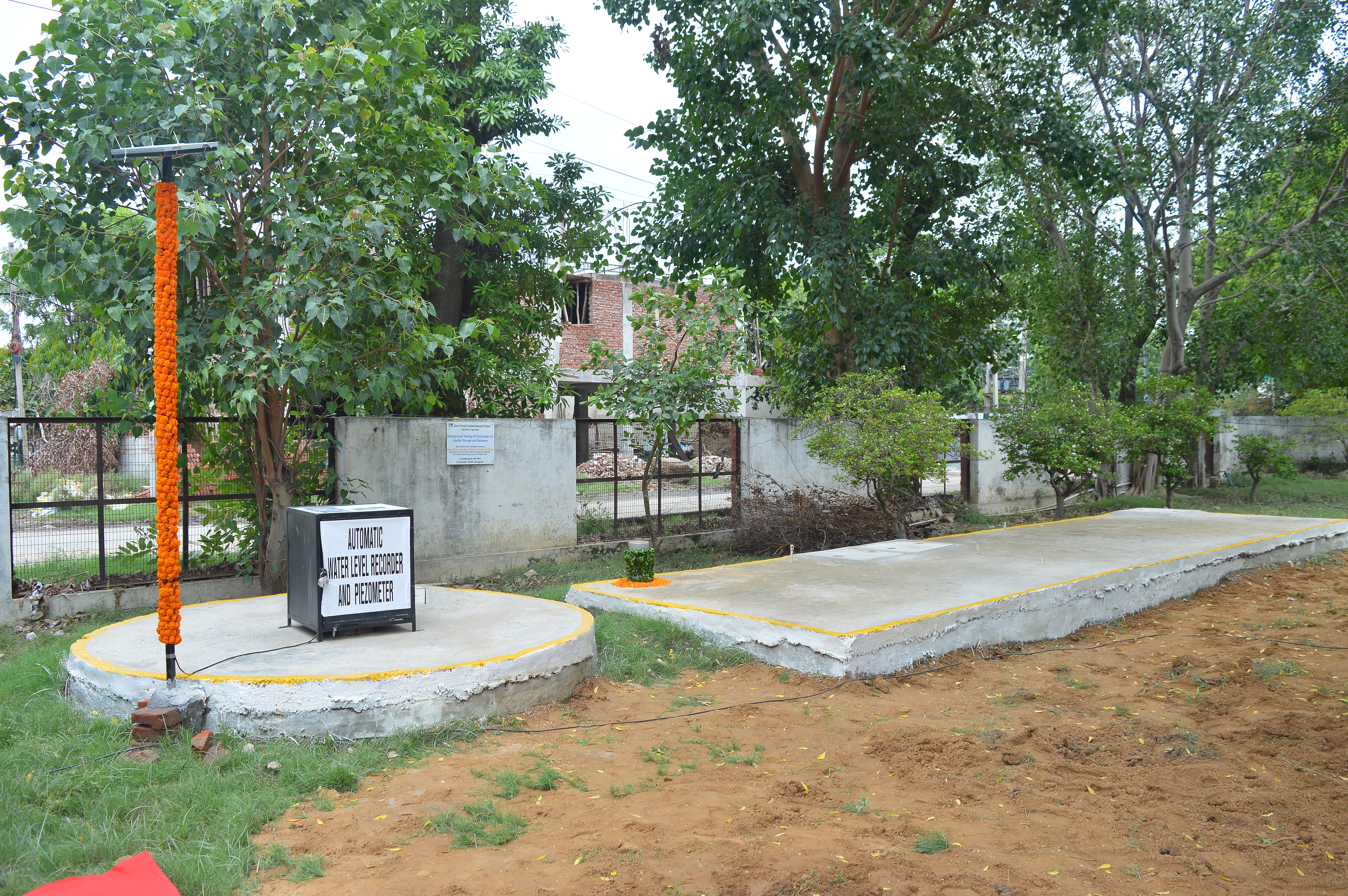 Aquifer storage and recovery system installed in the city of Faridabad, Haryana, India. : Piya Srinivasan