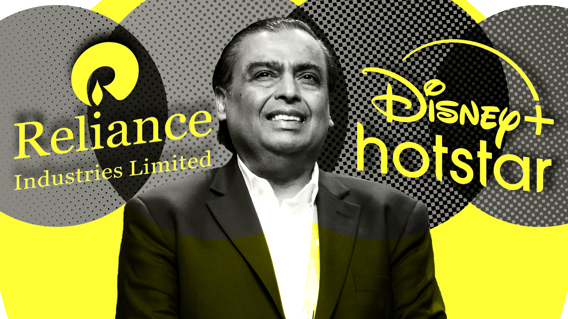 Mukesh Ambani’s Reliance Industries has merged its media assets with Disney India. : Illustration by Michael Joiner, 360info, image via Prakash Singh CC BY 4.0