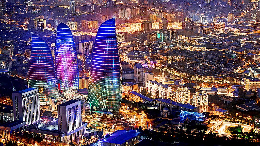 Baku, the capital of Azerbaijan, is hosting COP29 from November 11. : Presidential Press and Information Office CCBY4.0