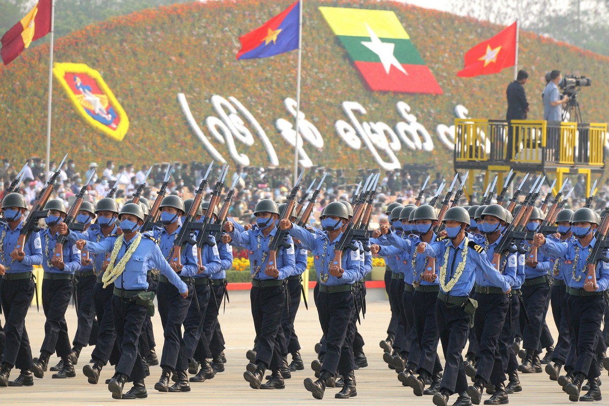 Myanmar’s military is receiving assistance from foreign powers. : mil.ru CC by 4.0