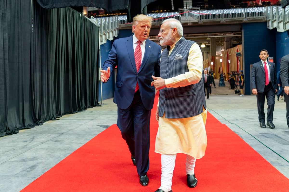 Indian policymakers wonder whether  Trump 2.0’s ‘make America great again’ vision will threaten his so-called ‘bromance’ Indian Prime Minister Narendra Modi. : Shealah Craighead Flickr